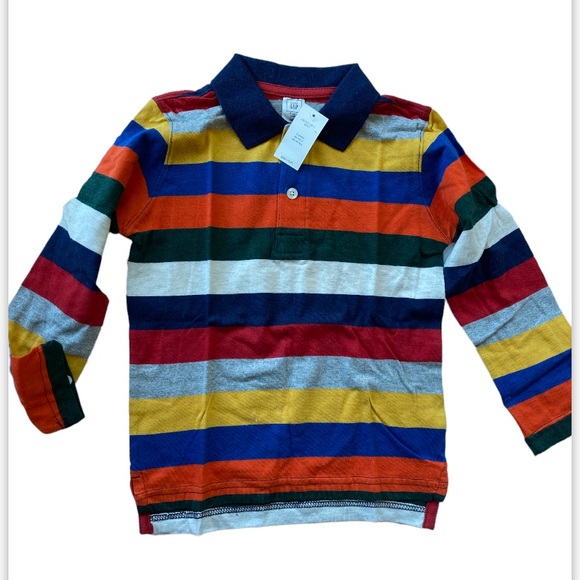 Lot (2pcs) of Toddler Boys GAP hoodie and long sleeves size 5T NWT - Picture 3 of 5